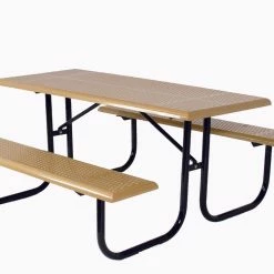 Sports Play Rectangular Picnic Table - Standard Walk Thru Frame
