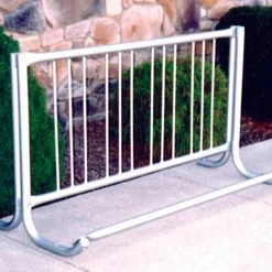 Sports Play Single-Side Curved Portable Bike Rack