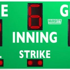 Varsity 3314 8' Baseball/Softball Electronic Scoreboard